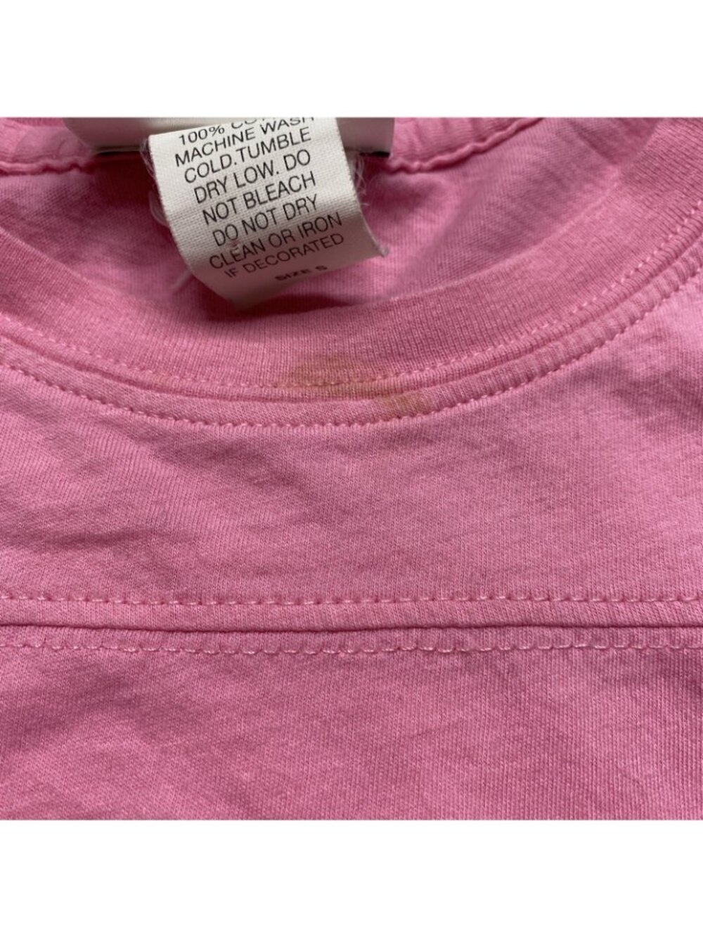 Walt Disney World Pink Mickey Graphic Tee Short Sleeve sz S Crew Neck Casual - Picture 6 of 10